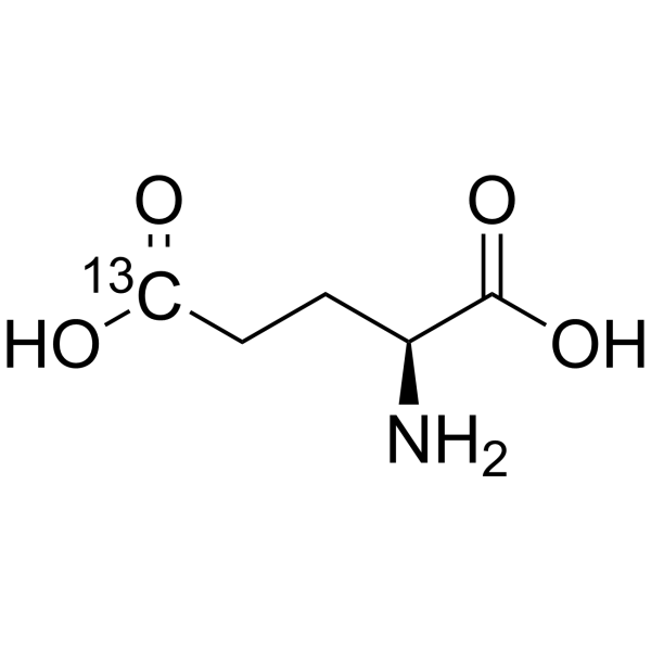 L-Glutamic acid-5-13C (L-glutamic acid 5-13C) 81202-00-8
